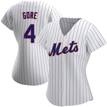 Women's Terrance Gore New York White Replica Home Baseball Jersey (Unsigned No Brands/Logos)