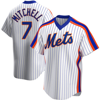 Youth Kevin Mitchell New York White Replica Home Cooperstown Collection Baseball Jersey (Unsigned No Brands/Logos)
